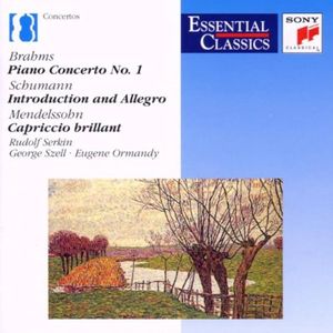 CD - Brahms; Schumann e Mendelssohn