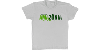 3 Camisetas Amazônia - Quem Ama, Age + 1 Certificado