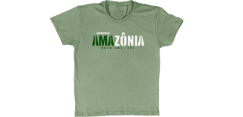 4 Camisetas Amazônia - Quem Ama, Age + 1 Certificado