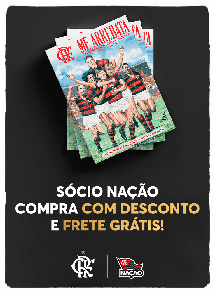 Me arrebata – epopeias rubro-negras (volume 1) – *Frete grátis para SP, RJ,  MG e ES – Onze Cultural